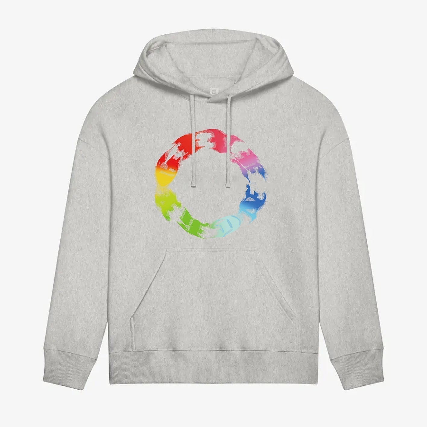 Circle Print Hoodie