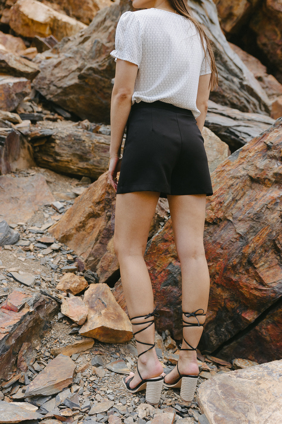 Billie Shorts in Black - FINAL SALE