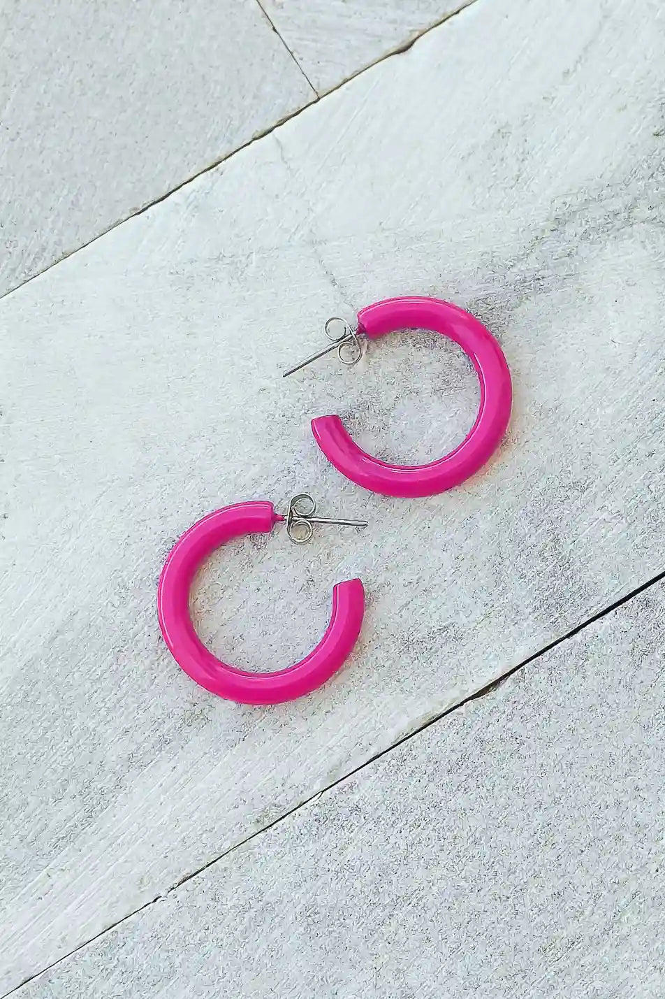 Gemma Earrings in Pink - FINAL SALE