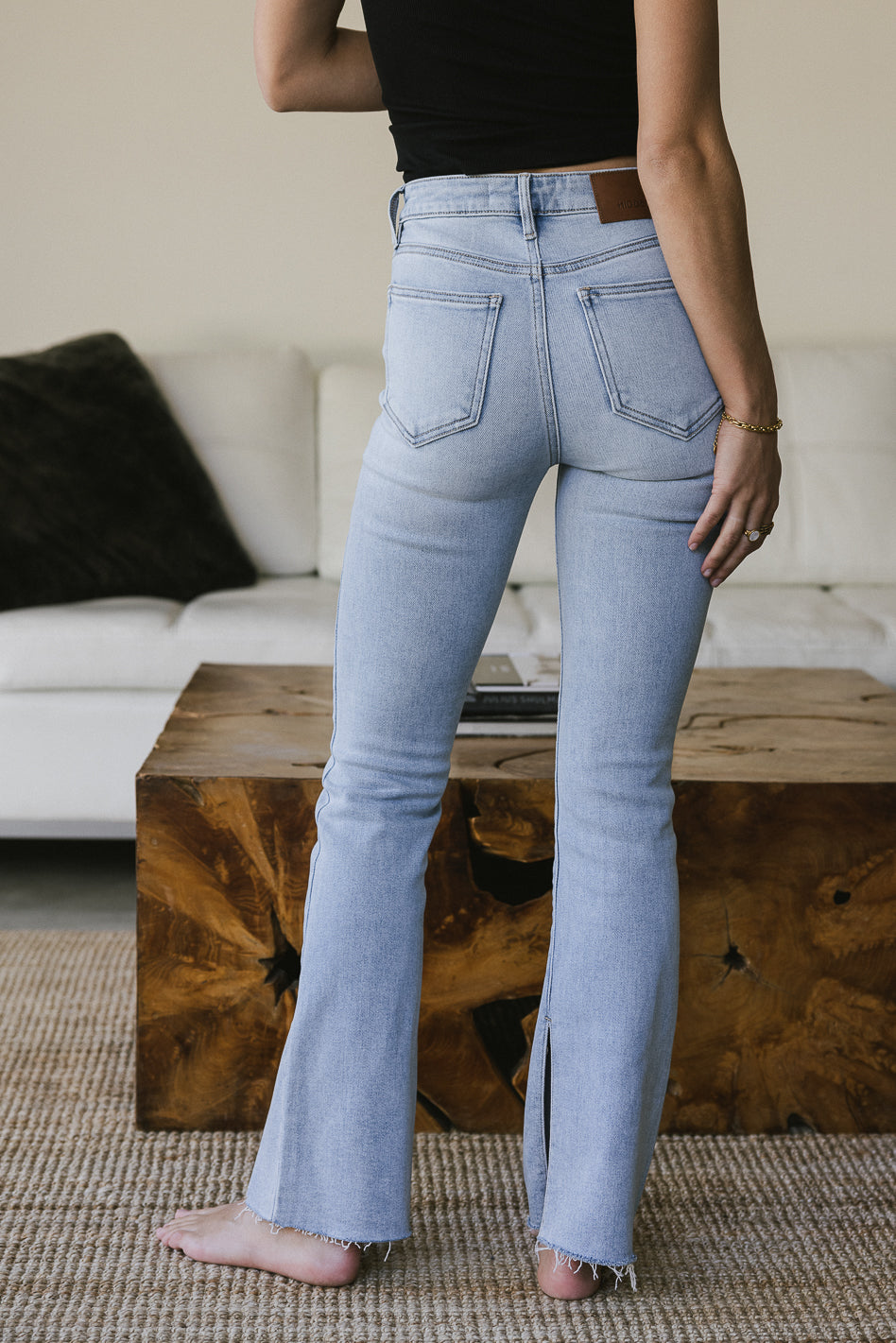 Ryan Bootcut Jeans in Light Wash