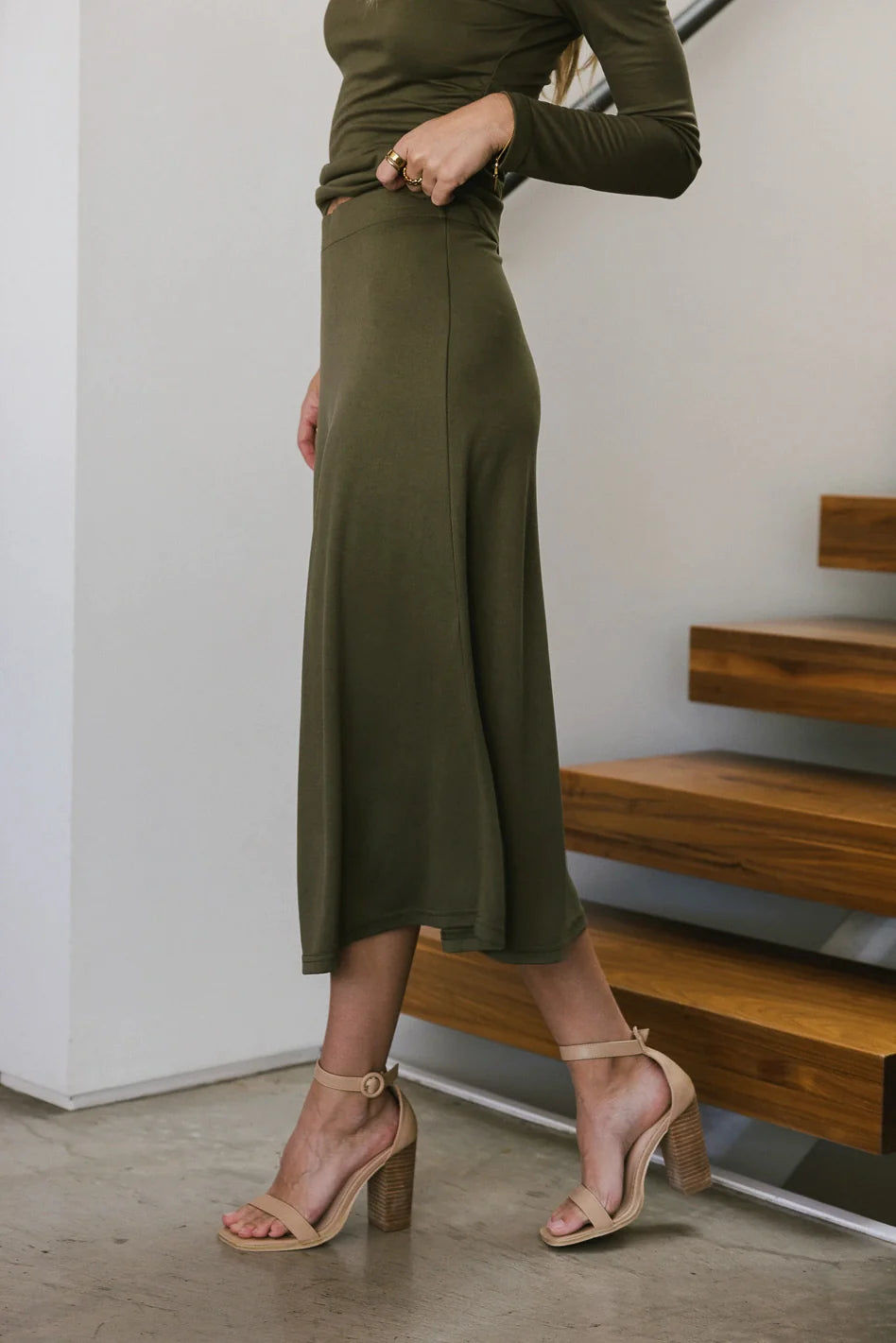 Krista Skirt in Olive