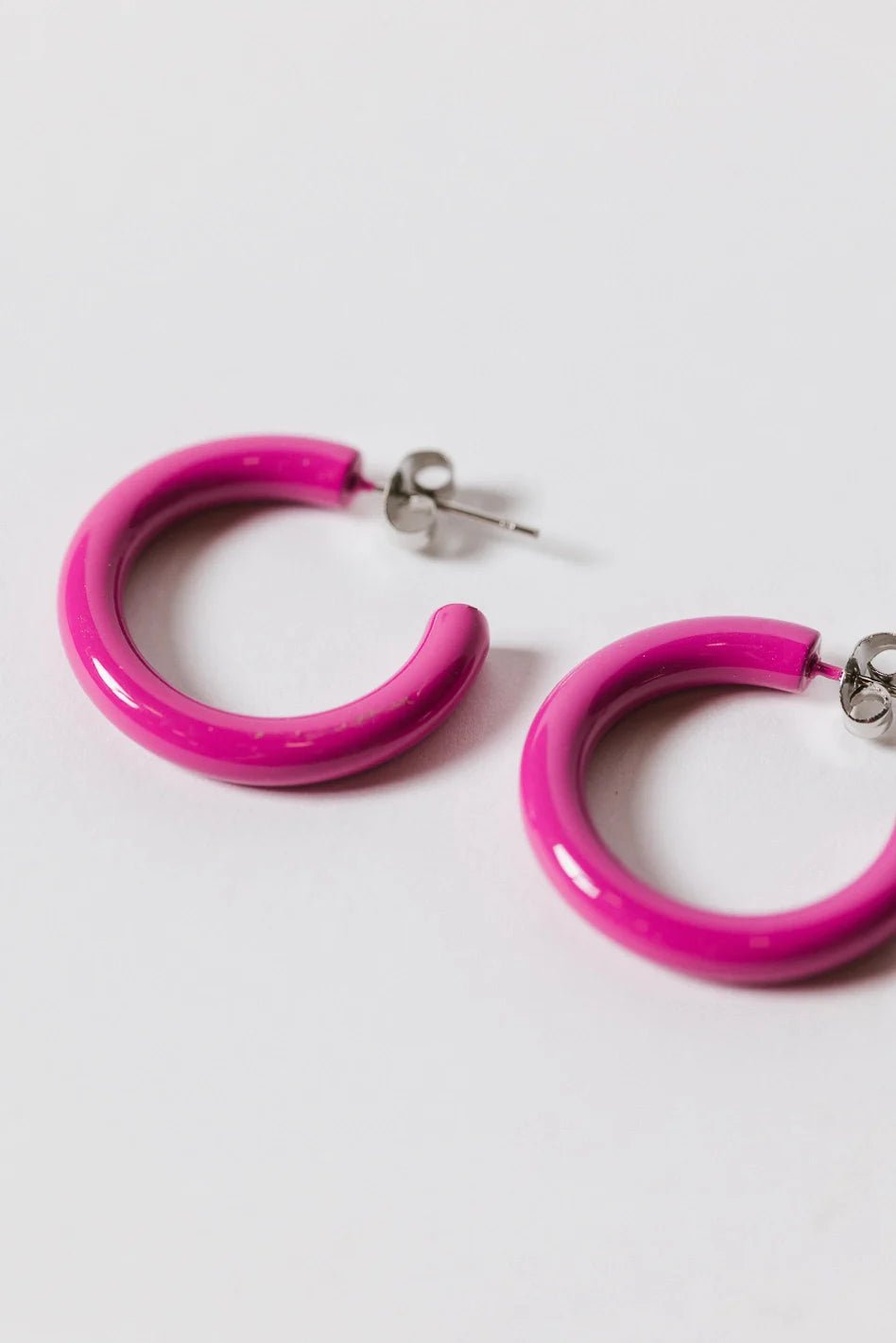 Gemma Earrings in Pink - FINAL SALE