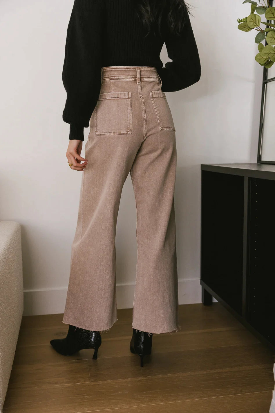 Darian Pants in Washed Mauve