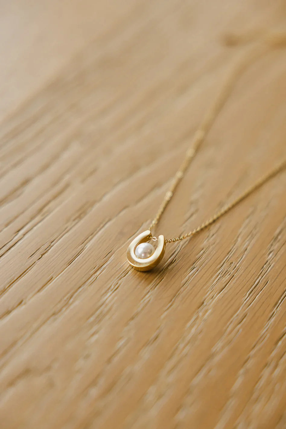 Horseshoe Gold Necklace