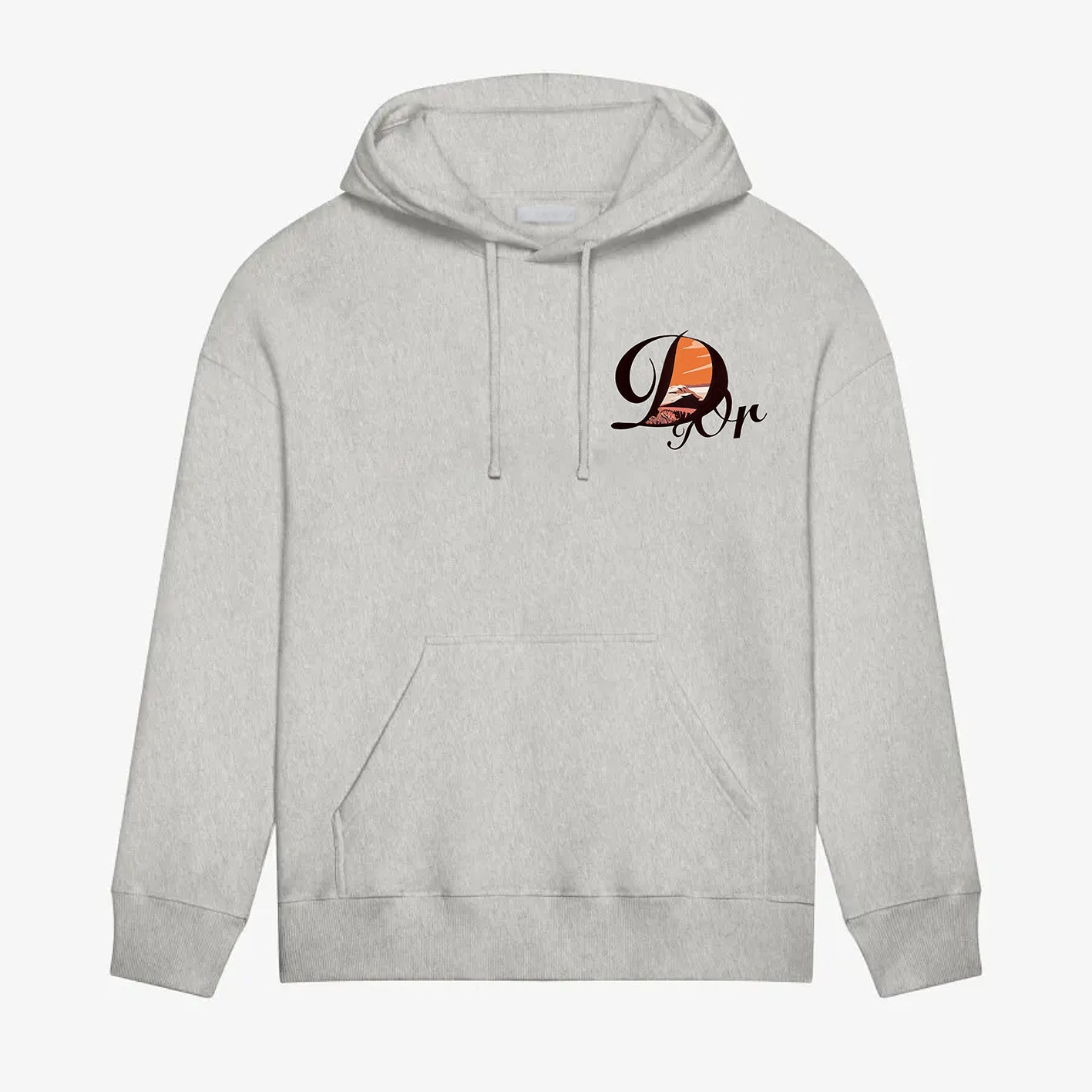 Sunset Print Hoodie