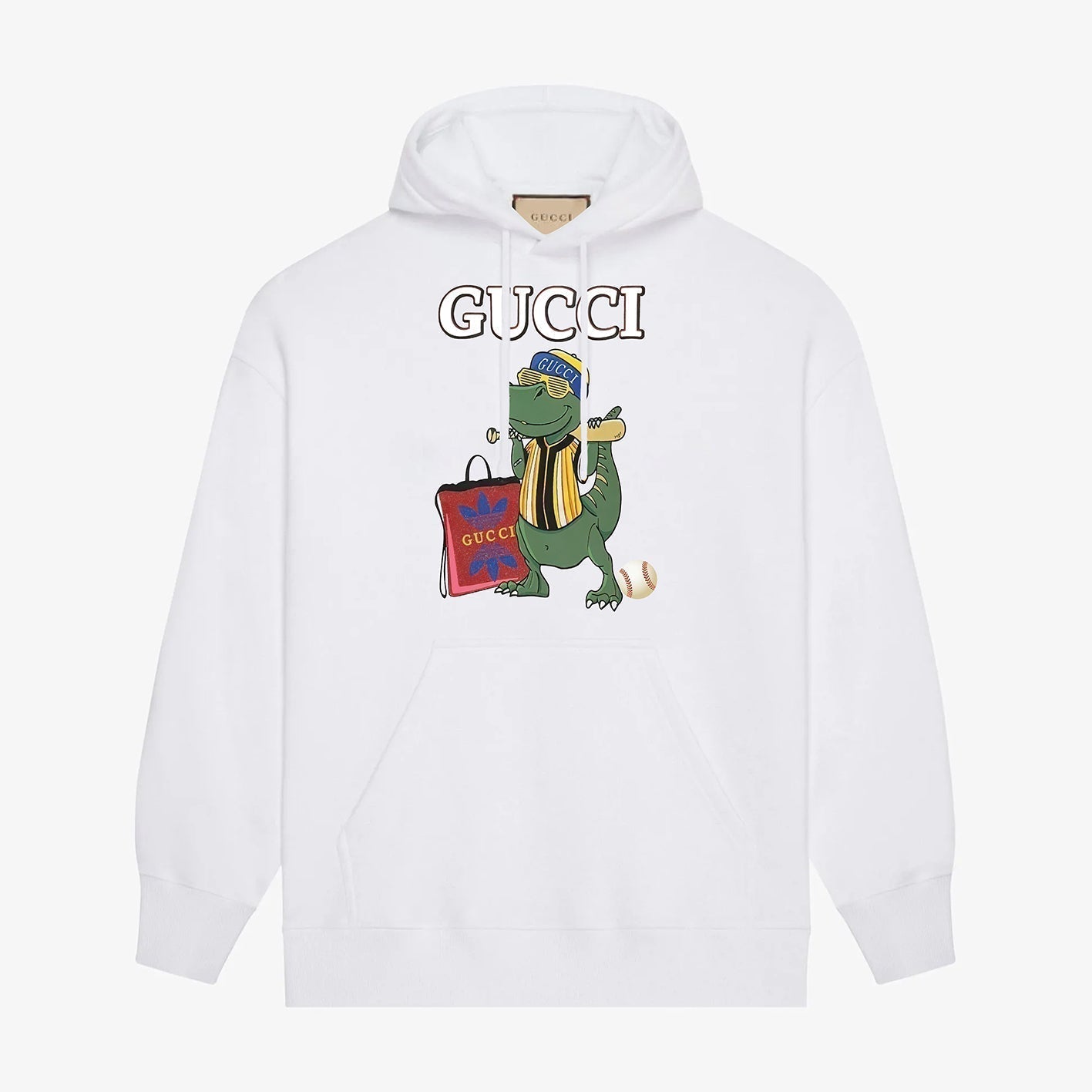 Crocodile Print Hoodie