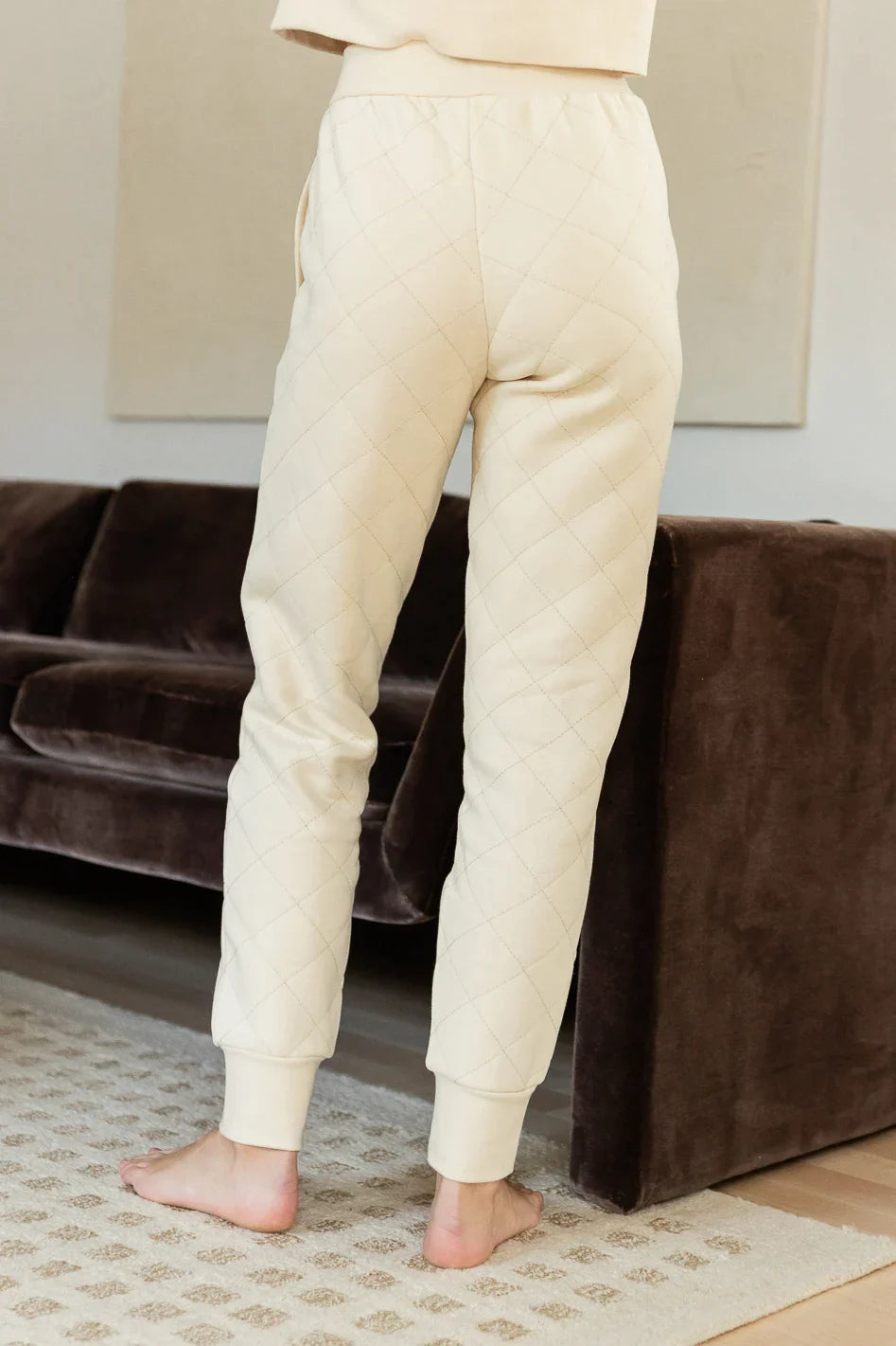 Ashley Quilted Joggers - FINAL SALE