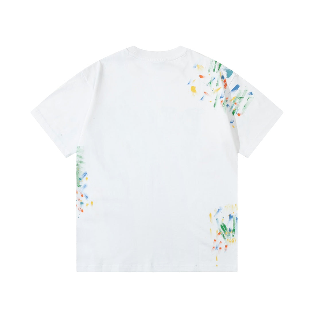 Irregular print T-shirt