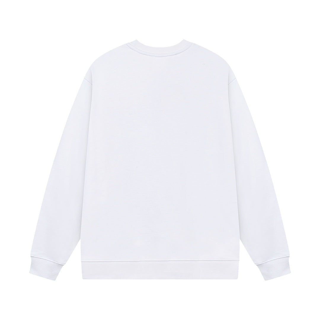 S Letter Print Sweatshirt